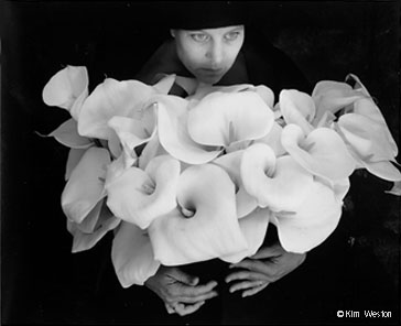 Kim Weston - Gina with Cala Lilies